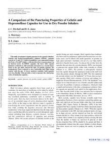 capsule puncture force tester|A comparison of the puncturing properties of gelatin and .